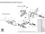 B001R - BONAMICI RACING BMW S1000R / S1000RR (09/16) Adjustable Rearset (racing) – Accessories in the 2WheelsHero Motorcycle Aftermarket Accessories and Parts Online Shop