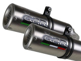 GPR Ducati Monster 696 Dual Slip-on Exhaust "M3 Titanium" (EU homologated) – Accessories in the 2WheelsHero Motorcycle Aftermarket Accessories and Parts Online Shop
