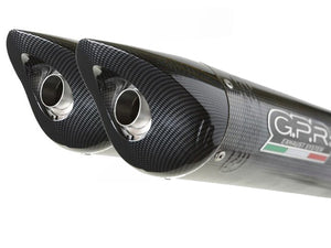 GPR Ducati Hypermotard 1100 Dual Slip-on Exhaust "Tiburon Poppy" (EU homologated) – Accessories in the 2WheelsHero Motorcycle Aftermarket Accessories and Parts Online Shop