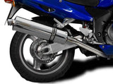 DELKEVIC Honda CBR1100XX Blackbird (96/09) Full Exhaust System 4-1 with Stubby 18" Silencer – Accessories in the 2WheelsHero Motorcycle Aftermarket Accessories and Parts Online Shop