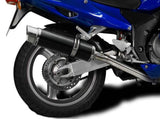 DELKEVIC Honda CBR1100XX Blackbird (96/09) Full Exhaust System 4-1 with DL10 14" Carbon Silencer – Accessories in the 2WheelsHero Motorcycle Aftermarket Accessories and Parts Online Shop