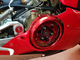 CA210 - CNC RACING Ducati Panigale V4 Oil Bath Clear Clutch Cover – Accessories in the 2WheelsHero Motorcycle Aftermarket Accessories and Parts Online Shop