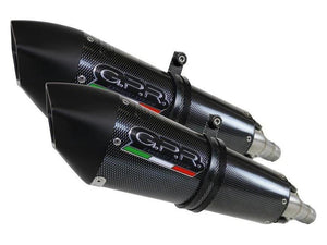 GPR Aprilia Tuono V2 Dual Slip-on Exhaust "GPE Anniversary Poppy" (EU homologated) – Accessories in the 2WheelsHero Motorcycle Aftermarket Accessories and Parts Online Shop