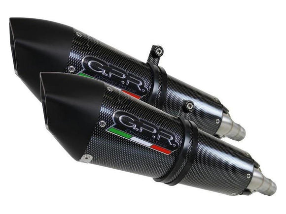 GPR Aprilia Tuono V2 Dual Slip-on Exhaust 