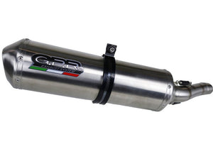 GPR Honda NC700X / NC700S (12/13) Slip-on Exhaust "Satinox" (EU homologated) – Accessories in the 2WheelsHero Motorcycle Aftermarket Accessories and Parts Online Shop