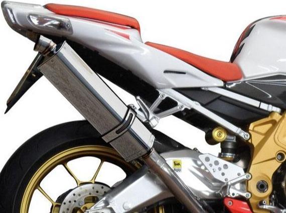 DELKEVIC Aprilia RSV 1000 R / Tuono V2 Slip-on Exhaust Stubby 17