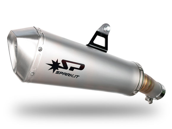 SPARK GKA1001 Kawasaki Ninja 400 (2018+) Titanium Slip-on Exhaust 