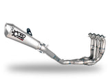 SPARK GYA8840 / GYA8841 Yamaha YZF-R6 (2017+) Titanium Full Exhaust System "Konix" (racing; step 1) – Accessories in the 2WheelsHero Motorcycle Aftermarket Accessories and Parts Online Shop