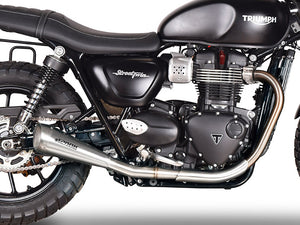 SPARK GTR0401 Triumph Street Twin 900 (16/18) Double Slip-on Exhaust "60's" (approved) – Accessories in the 2WheelsHero Motorcycle Aftermarket Accessories and Parts Online Shop