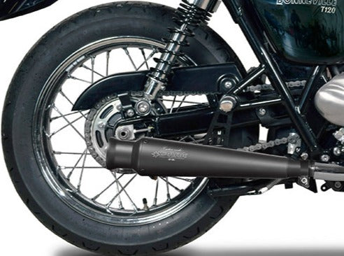 SPARK GTR0208 Triumph Bonneville T120 (16/18) Double Slip-on Exhaust 