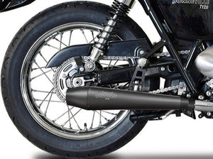 SPARK GTR0209 Triumph Bonneville T120 (16/18) Double Slip-on Exhaust "Sinfonia" (approved; black) – Accessories in the 2WheelsHero Motorcycle Aftermarket Accessories and Parts Online Shop