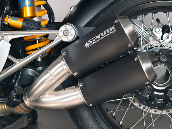 SPARK GBM0803 BMW R nineT (13/16) Double Slip-on Exhaust 