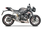 SPARK GTR0507 Triumph Street Triple 765 / 660 Titanium 3/4 Exhaust System "GRID-O" (approved; polished box) – Accessories in the 2WheelsHero Motorcycle Aftermarket Accessories and Parts Online Shop