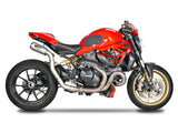 SPARK GDU0836 Ducati Monster 1200R (16/19) High Position Dual Slip-on Exhaust "MotoGP" (racing) – Accessories in the 2WheelsHero Motorcycle Aftermarket Accessories and Parts Online Shop