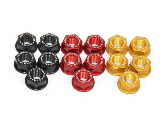 5DSB03 - DUCABIKE Ducati Rear Sprocket Carrier Nuts set – Accessories in the 2WheelsHero Motorcycle Aftermarket Accessories and Parts Online Shop