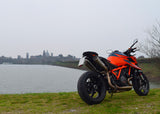 SPARK GKT0111 KTM 1290 / 1390 Super Duke R (2020+) Titanium High-mount Double Exhaust "GRID-O" (EU homologated) – Accessories in the 2WheelsHero Motorcycle Aftermarket Accessories and Parts Online Shop