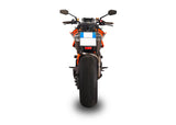 SPARK GKT0111 KTM 1290 / 1390 Super Duke R (2020+) Titanium High-mount Double Exhaust "GRID-O" (EU homologated) – Accessories in the 2WheelsHero Motorcycle Aftermarket Accessories and Parts Online Shop