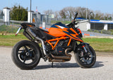 SPARK GKT0111 KTM 1290 / 1390 Super Duke R (2020+) Titanium High-mount Double Exhaust "GRID-O" (EU homologated) – Accessories in the 2WheelsHero Motorcycle Aftermarket Accessories and Parts Online Shop