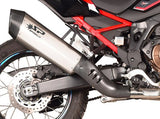 SPARK GHO1702 Honda CRF1100L Africa Twin (2020+) Slip-on Exhaust "Fighter" (approved; titanium) – Accessories in the 2WheelsHero Motorcycle Aftermarket Accessories and Parts Online Shop