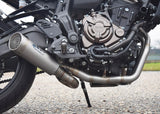 SPARK GYA8876 Yamaha MT-07/Tracer 700 Titanium Full Exhaust System "Grid-O" (racing) – Accessories in the 2WheelsHero Motorcycle Aftermarket Accessories and Parts Online Shop