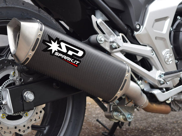 SPARK GHO1102 Honda NC700 / NC750 / Integra Slip-on Exhaust 