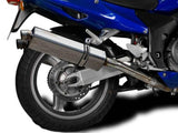 DELKEVIC Honda CBR1100XX Blackbird (96/09) Full Exhaust System with Stubby 17" Tri-Oval Silencers – Accessories in the 2WheelsHero Motorcycle Aftermarket Accessories and Parts Online Shop