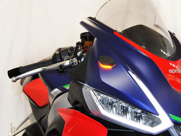 NEW RAGE CYCLES Aprilia RS 660 (2020+) LED Mirror Block-off Turn Signals – Accessories in the 2WheelsHero Motorcycle Aftermarket Accessories and Parts Online Shop