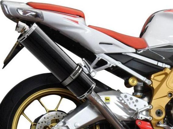 DELKEVIC Aprilia RSV 1000 R / Tuono V2 Slip-on Exhaust Stubby 18