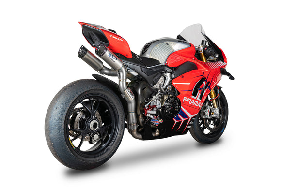 SPARK GDU8847 Ducati Panigale V4 / Streetfighter Titanium 3/4 Exhaust System 