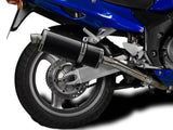 DELKEVIC Honda CBR1100XX Blackbird (96/09) Full Exhaust System with Stubby 14" Carbon Silencers – Accessories in the 2WheelsHero Motorcycle Aftermarket Accessories and Parts Online Shop