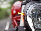 NEW RAGE CYCLES Ducati Monster 696 Front LED Turn Signals – Accessories in the 2WheelsHero Motorcycle Aftermarket Accessories and Parts Online Shop