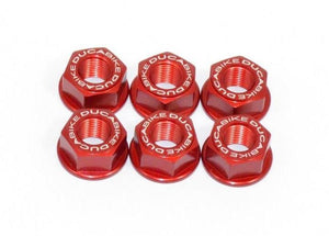 6DSB03 - DUCABIKE Ducati Rear Sprocket Carrier Nuts set – Accessories in the 2WheelsHero Motorcycle Aftermarket Accessories and Parts Online Shop