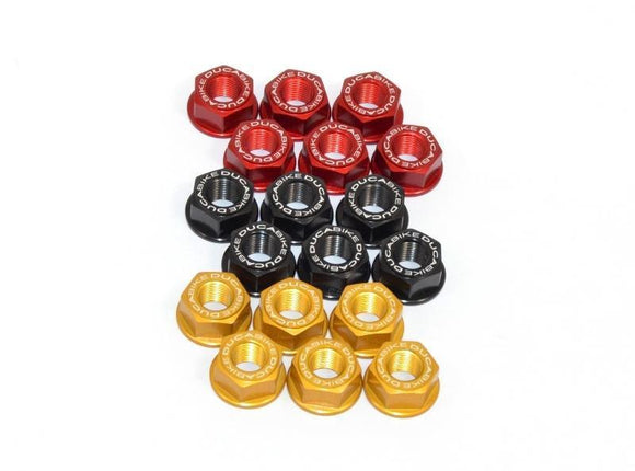 6DSB01 - DUCABIKE Ducati Rear Sprocket Carrier Nuts set (M10x1.0) – Accessories in the 2WheelsHero Motorcycle Aftermarket Accessories and Parts Online Shop