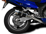 DELKEVIC Honda CBR1100XX Blackbird (96/09) Full Exhaust System with Mini 8" Carbon Silencers – Accessories in the 2WheelsHero Motorcycle Aftermarket Accessories and Parts Online Shop