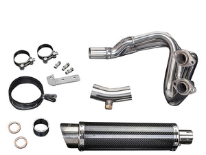 DELKEVIC Kawasaki Ninja 650 (06/11) Full Exhaust System with DL10 14" Carbon Silencer – Accessories in the 2WheelsHero Motorcycle Aftermarket Accessories and Parts Online Shop