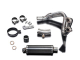 DELKEVIC Kawasaki Ninja 650 (06/11) Full Exhaust System with Stubby 14" Carbon Silencer – Accessories in the 2WheelsHero Motorcycle Aftermarket Accessories and Parts Online Shop