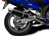 DELKEVIC Honda CBR1100XX Blackbird (96/09) Full Exhaust System with DL10 14" Carbon Silencers – Accessories in the 2WheelsHero Motorcycle Aftermarket Accessories and Parts Online Shop