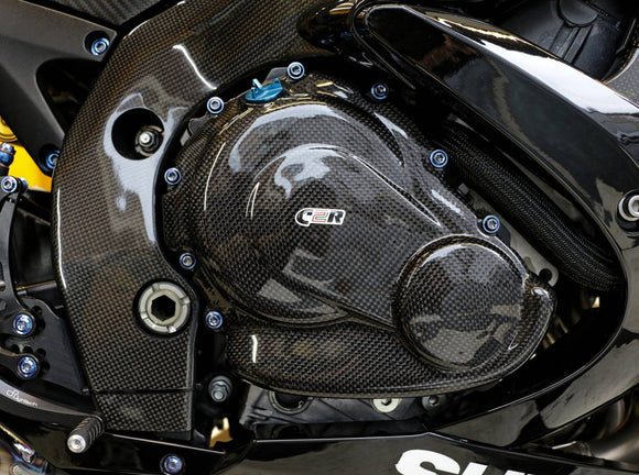 CARBON2RACE Suzuki GSX-R600/750 (11/18) Carbon Clutch Cover – Accessories in the 2WheelsHero Motorcycle Aftermarket Accessories and Parts Online Shop