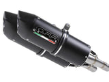 GPR Aprilia Dorsoduro 750 Dual Slip-on Exhaust "Furore Nero" – Accessories in the 2WheelsHero Motorcycle Aftermarket Accessories and Parts Online Shop