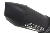 GPR BMW C650 GT Slip-on Exhaust "GPE Anniversary Black Titanium" (EU homologated) – Accessories in the 2WheelsHero Motorcycle Aftermarket Accessories and Parts Online Shop