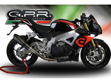 GPR Aprilia Tuono V4 1100 (15/16) Slip-on Exhaust "GPE Anniversary Poppy" – Accessories in the 2WheelsHero Motorcycle Aftermarket Accessories and Parts Online Shop