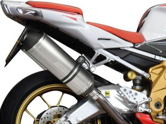 DELKEVIC Aprilia RSV 1000 R / Tuono V2 Slip-on Exhaust 13.5