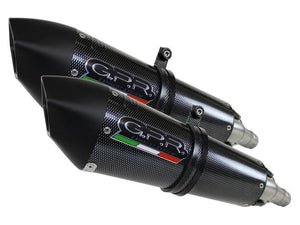 GPR Ducati Hypermotard 1100 Dual Slip-on Exhaust "GPE Anniversary Poppy" (EU homologated) – Accessories in the 2WheelsHero Motorcycle Aftermarket Accessories and Parts Online Shop