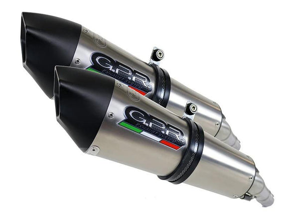 GPR Ducati Hypermotard 1100 Dual Slip-on Exhaust 