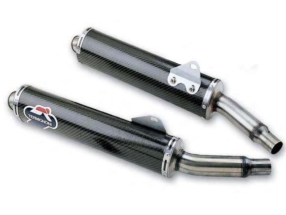 TERMIGNONI 069CR 96007700B Ducati Monster Carbon Dual Slip-on Exhaust (racing) – Accessories in the 2WheelsHero Motorcycle Aftermarket Accessories and Parts Online Shop