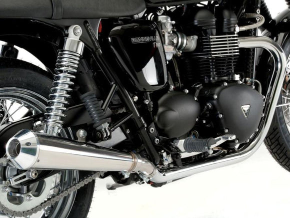 QD EXHAUST Triumph Thruxton Dual Slip-on Exhaust 