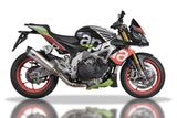 QD EXHAUST Aprilia Tuono V4 (17/20) Slip-on Exhaust "Tronco-Cono" (EU homologated) – Accessories in the 2WheelsHero Motorcycle Aftermarket Accessories and Parts Online Shop