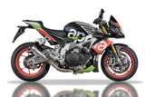 QD EXHAUST Aprilia Tuono V4 (17/20) Slip-on Exhaust "Tri-Cone" (racing) – Accessories in the 2WheelsHero Motorcycle Aftermarket Accessories and Parts Online Shop