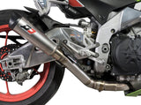 QD EXHAUST Aprilia Tuono V4 (17/20) Slip-on Exhaust "Tri-Cone" (racing) – Accessories in the 2WheelsHero Motorcycle Aftermarket Accessories and Parts Online Shop