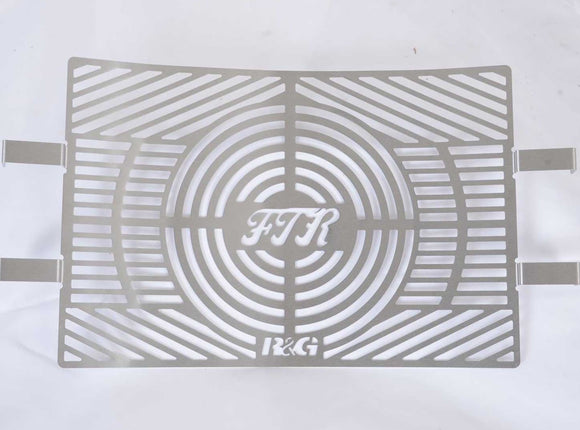 BRG0016 - R&G RACING Indian FTR 1200 (2019+) Branded Radiator Guard – Accessories in the 2WheelsHero Motorcycle Aftermarket Accessories and Parts Online Shop